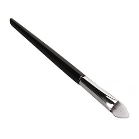 Brocha Correctora Profesional, Brocha Resaltadora de Maquillaje de Pelo con Diseño de Cabeza Triangular, Portátil para Mujeres