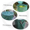 Sosoport Leaf Collection Bag Large Capacity Leaf Trash Bag Waterproof