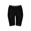 Dilling Women's Natural Merino Wool and Silk Shorts, black