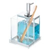 iDesign Set of 3 Bathroom Accessories for Basin, Bathroom Accessories