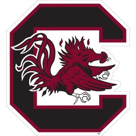 Nincrane South Carolina Gamecocks 3" USC Logo Auto Vinyl Decal
