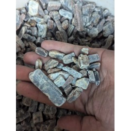 Bulk 1lb Thick African Blue Kyanite Crystals, Great For Cabbing, Wholesale