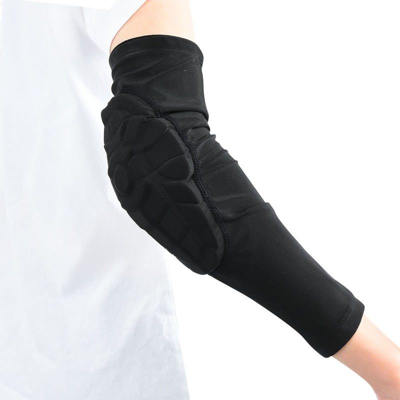 1 Pair Kids Youth Elastic Arm Pad Elbow Pads Guards