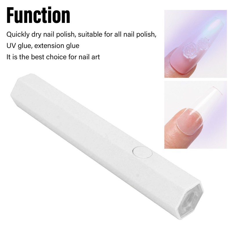 Handheld Nail Lamp Soft Light 1pcs LED Portable Cute Mini