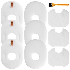 3 Post + 3 Foam & Felt Filters Kit Replacement for Shark Rocket HV292, HV300, HV300W, HV301, HV302, HV303, HV305, HV308, HV310, UV450 Replaces Part