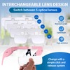 YOCTOSUN Magnifying Glasses with Light,0.75X-4.0X Magnifying Headset