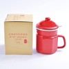 Cozy Cook, Enamel, Hexagon, Oil Pot, 1.1L, Red