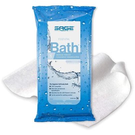 Sage 96511700 Bath Wipe Comfort Bath 8 X 8 Inch Soft Pack Aloe 7942