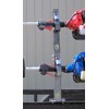 Pack'em 2 Place Locking Trimmer Rack for Open Trailers (PK6S-6S2)