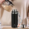 Insulated Stainless Steel Bottle 700ml/23.6oz with Cup Vacuum Thermo Bottle