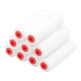 ProDec Advance 9-teiliges Ice Cube Set – 9 x Ice Fusion 100 mm mittelflorige Mini-Farbrolle für besonders glatte Lackierung mit Dispersions- und Satinfarben auf Innenwänden, Decken, Holz und Metall