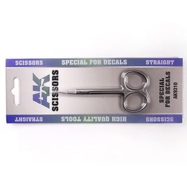 AK Tools AK9310 Scissors Straight (Special Decals and Paper)