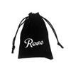 Reve Stainless Steel Black & Silver Cross Pendant Necklace for