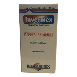 Invermex Desparasitante Para Vacas Puercos 100ml Ivermectina