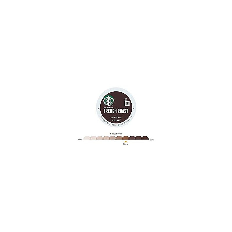 Starbucks® Single-Serve Coffee K-Cup®, French Roast, Carton Of 24