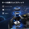EasySMX X15 PC コントローラー - ホール ジョイスティック/ホール トリガー/RGB ライティングを備えた強化されたワイヤレス Bluetooth