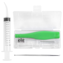 Sarini Tonsil Stone Remover Tool, Earplugs with LED Light, Stainless Steel Earwax Remover, Oral Care Cleaning Tool Kit