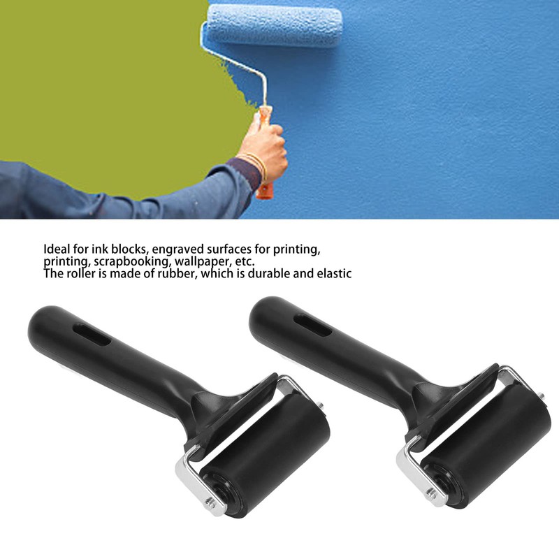 Rodillo de Goma Brayer, Rodillo Brayer Elasticidad 2 Piezas Fuerte