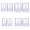 Bojueshaw 8 Pairs High Heel Protectors,Non-Slip Heel Repair Caps Covers,Replacement