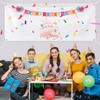 300 x 100 cm Blank Banner with String without Sticker