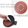 15-Piece Sandpaper Set – 9 Inch 10 Holes Sanding Discs