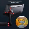 Bar End Bike Mirror Handlebar Mount Rearview 360 Degree Rotatable
