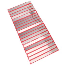 SPI 20 Piece (0.05mm to 1mm) Metric Steel Parallel Feeler Thickness Gage Set