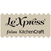 KitchenCraft Le’Xpress Kaffeeschablone für Latte Art, Kunststoff, Weiß, 8er-Set