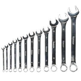 Metric Combination Spanner Wrench Set 12pc 6mm - 22mm Kamasa LSR37