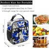 ZM-YOUTOO Lunch Box for Men - Reusable Lunch Bag Men