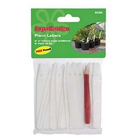 Plant Label Flower Label Kit SupaGarden Plant Labels & Pencil (Pack of 50) 6"