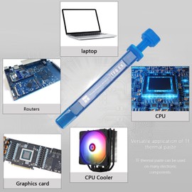 Thermalright Thermalright TF8 EX 2.9g High Performance Thermal Paste 14W/m.k, Newly Upgraded High-Performance Heat Dissipation Paste for Processor/CPU/GPU/All CPU Coolers, with a Spatula Tool(TF8 2.9g)
