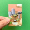 Classic Cocktail Cute Enamel Pins for Bartender Aprons, Jackets, Backpacks