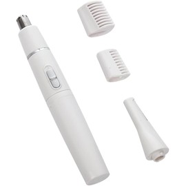 Recortadora Eléctrica para Uso Fácil y Seguro para Cejas y Vello Nasal, Portátil Diseño Compacto y Cuerpo de Abs