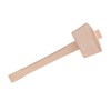 Wooden Mallets, Beech Carpenter Wood Hammer Good Practicability Small Light