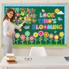 Spring Bloom Flower Bulletin Board Set Look Who’s Blooming Classroom