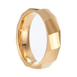 SOXEMAN 1 piece luxury simple wedding for men and women, fashionable tungsten steel couple ring, width 6mm