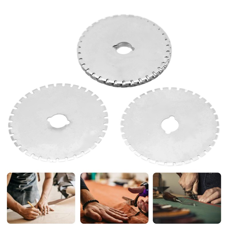10PCS Rotary Cutter Blades Stainless Steel Sharp Rotary Cutter Replacement