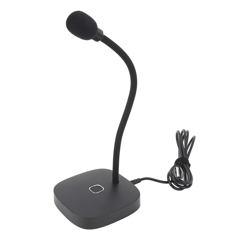 USB Computer Microphone PC Microphone Desktop Omnidirectional Condenser PC Laptop