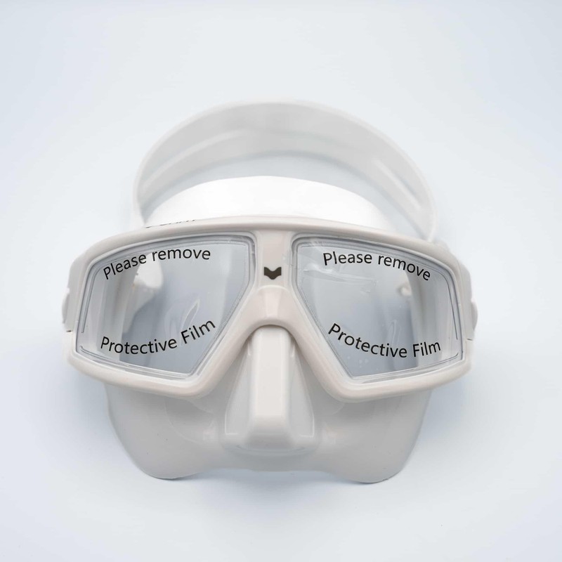 UMMY Freediving Mask Reef Leaf Freediving Skin Diving Snorkel Bare