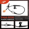 A-Premium Sensor de velocidad de rueda ABS compatible con Honda