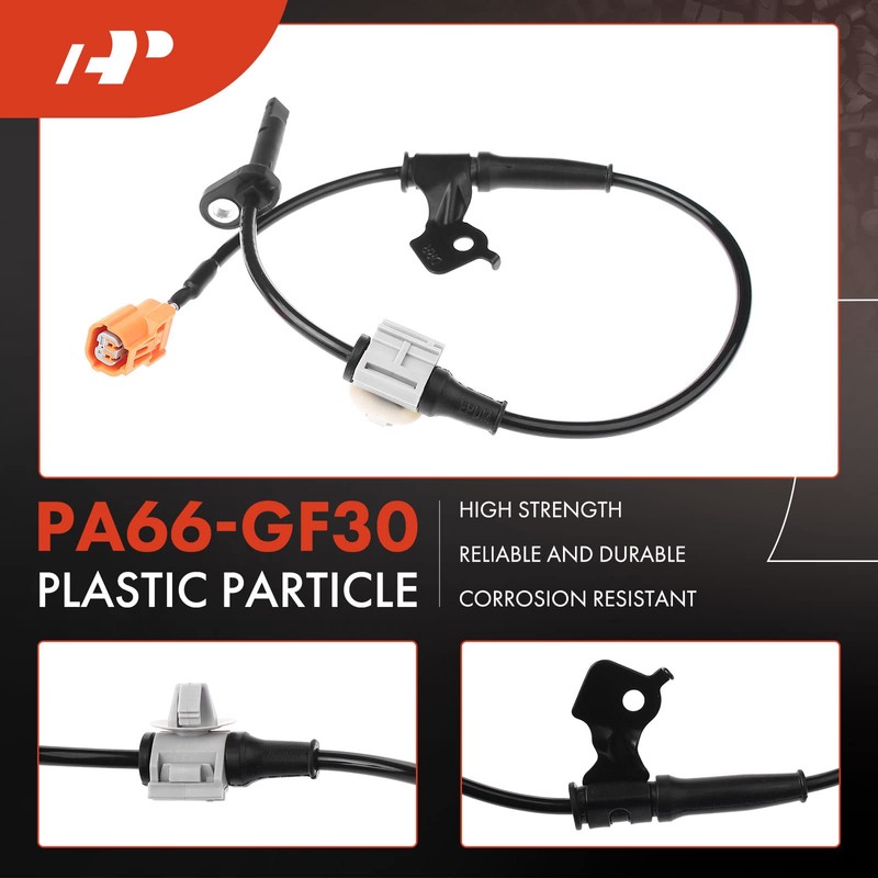 A-Premium Sensor de velocidad de rueda ABS compatible con Honda
