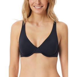Schiesser Women's Underwired Shaped Cups Unique Micro Bra, Black_181126, 75C
