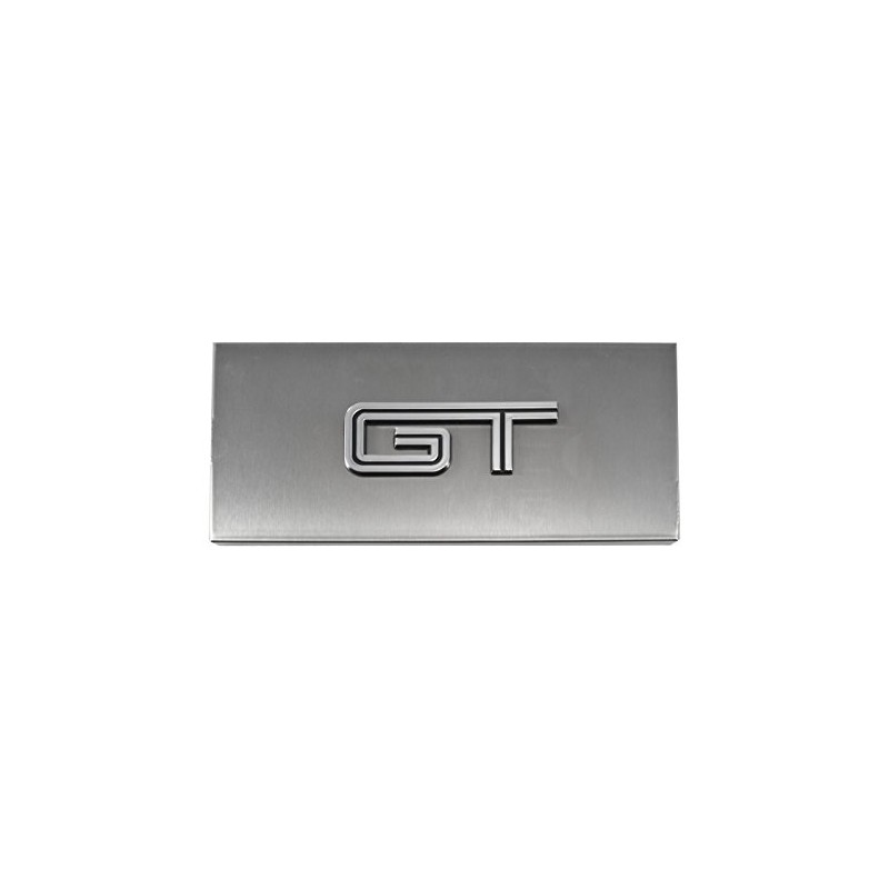 2005-2009 Mustang V8 Brushed Stainless Fuse Box Cover - GT