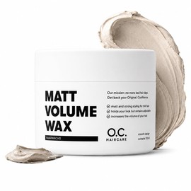 O.C. HAIRCARE Hair Wax - Matte Finish - with Strong Hold & Volume - Hair Wax Men - No Gluing - Ideal for Fine & Thin Hair - Test for 30 Days Risk-free - Made in Germany