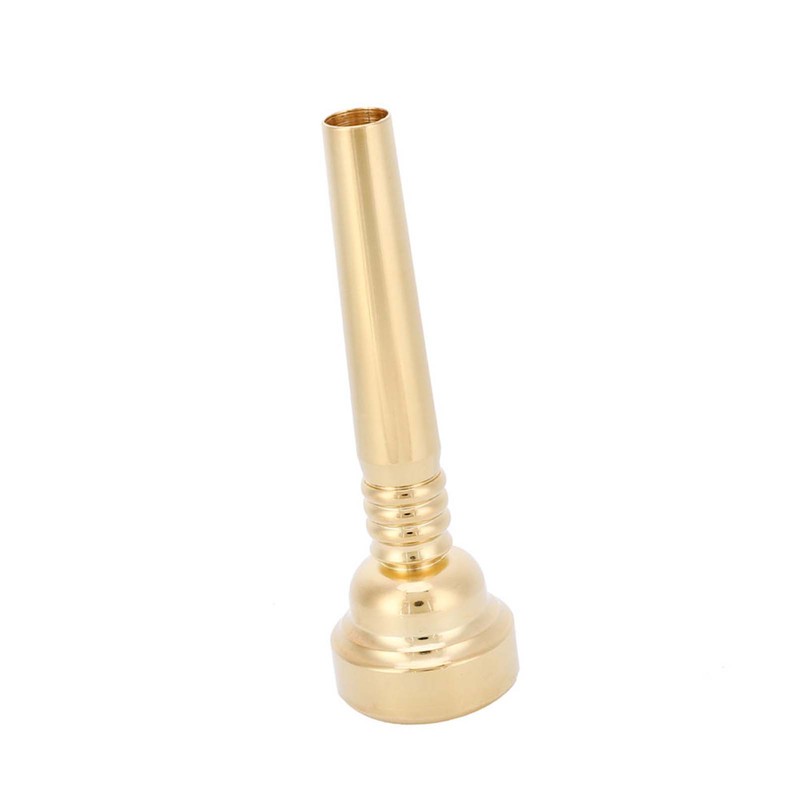 Trumpet Mouthpiece Gold Fashionable Look Beginner Musical Instrument Accessories 17C