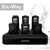 UV-5R Radio Six Way Charger Desktop UV-5X3 Walkie Talkie 6Way
