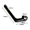 [RSK SECONDHOUSE] Handlepost Bicycle Cycle Lightweight Stem Normal/Extrusion (Black Extrusion)