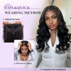 Originea Body Wave Human Hair Wig Wear and Go Glueless