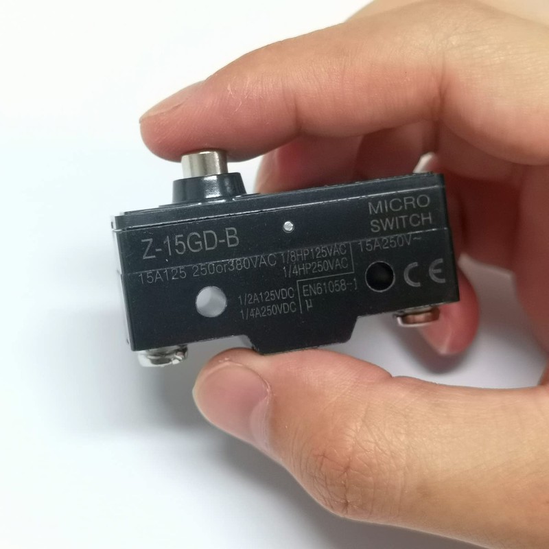 Micro Switch Z-15GW2-B 1NO + 1NC Long Hinge Roller Lever